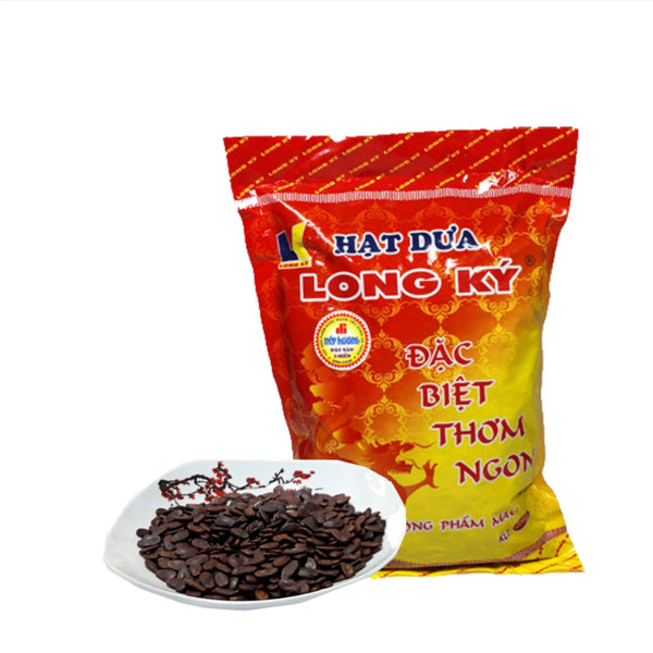 Hạt Dưa Không Nhuộm Rang Muối Long Ký 500g