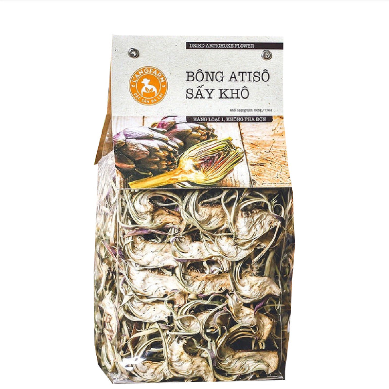 Bông Atiso Sấy Khô Long Farm 225g