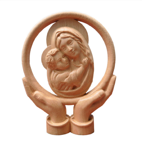 Wood Carving Catholic Icons