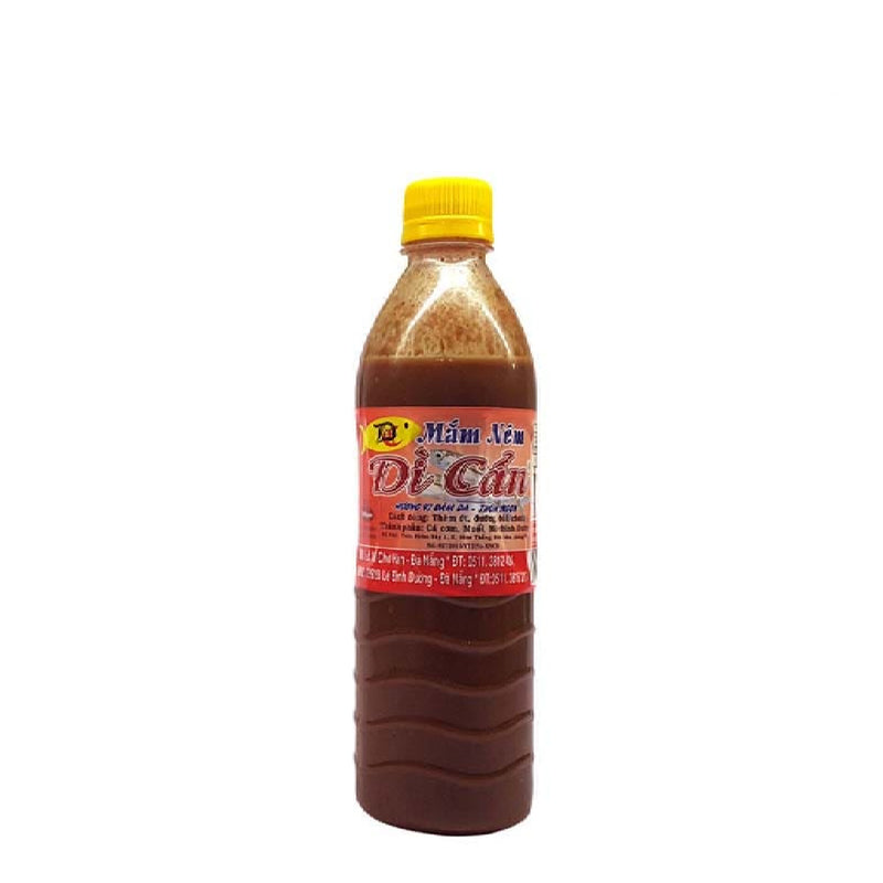 Mắm Nêm Dì Cẩn Đà Nẵng Chai 500gr