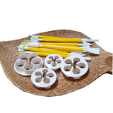 Bộ 4 Khuôn Nhấn Cutter Hoa