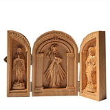 Carved Wood Prayer Altar Catholic