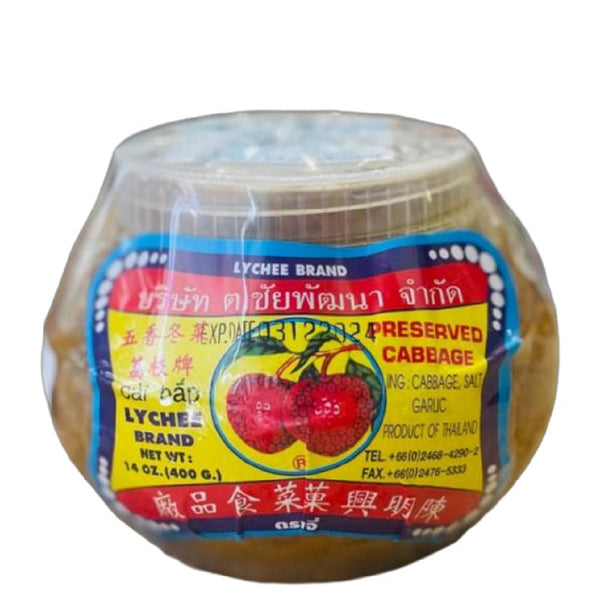 Cải Bắp Muối Lychee Brand 400g Thái Lan