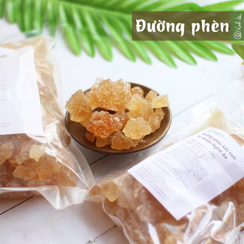 Đường Phèn Vàng Mật Mía Nghệ An 500g