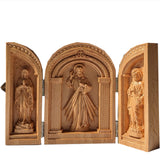 Carved Wood Prayer Altar Catholic