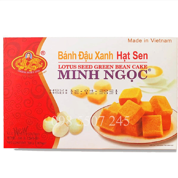 Bánh Đậu Xanh Hạt Sen Rồng Vàng Minh Ngọc 300g