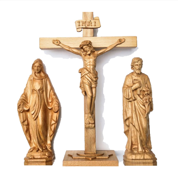 Catholic Wooden Statue Sculpture