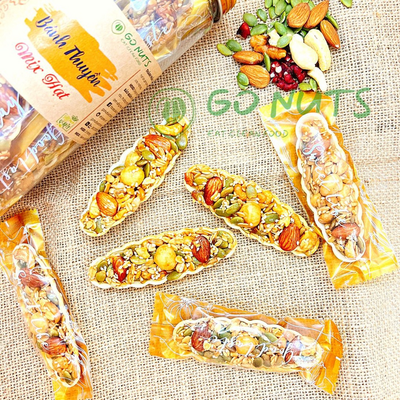 Bánh Thuyền Mix Hạt Dinh Dưỡng 250g