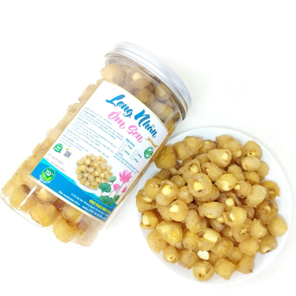 Long Nhãn Ôm Sen, Hương Vị Thơm Ngon 100g