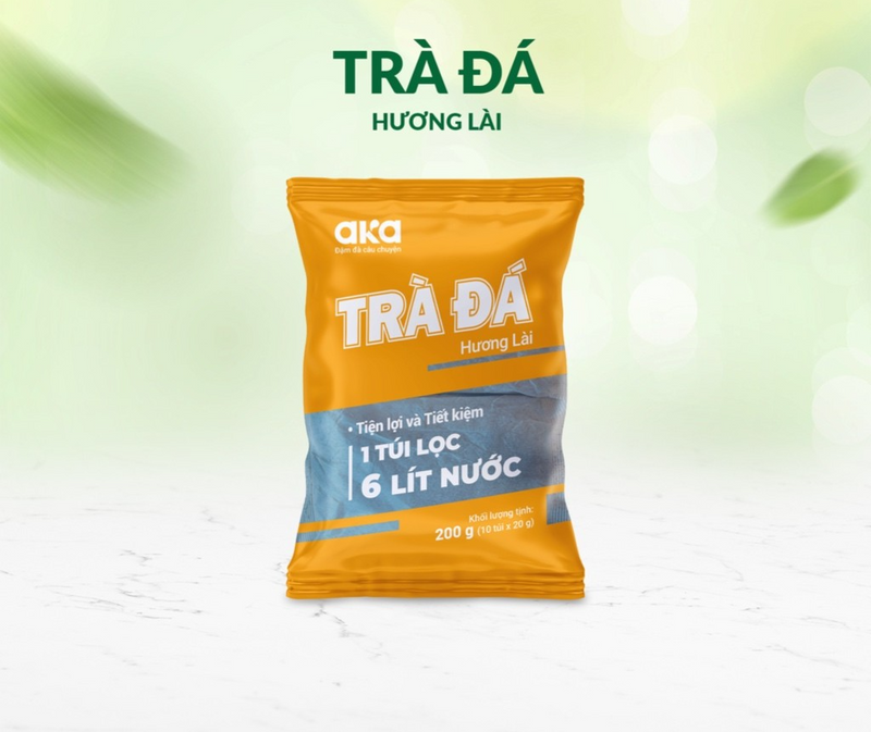 Trà Đá Túi Lọc AKA Túi 200G (10 Túi X 20g)