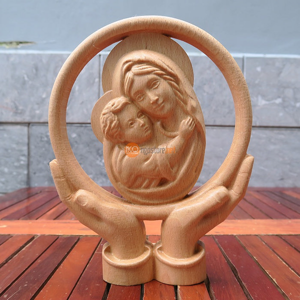 Wood Carving Catholic Icons