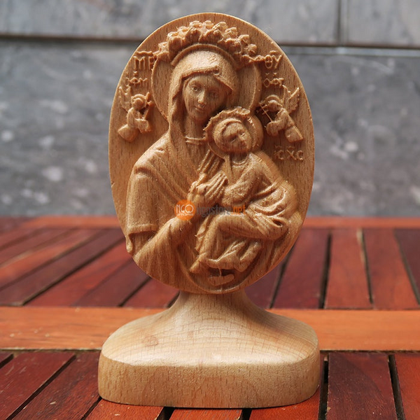 Catholic Wooden Statue