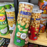 Snack Nhân Đậu Phộng Pinattsu Lon 180g