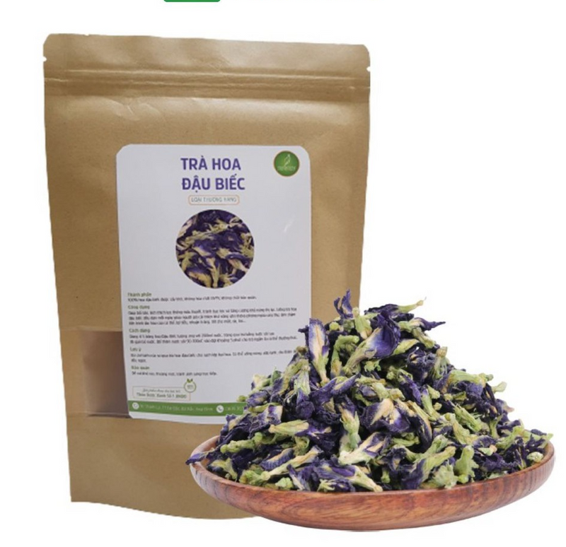 Trà Hoa Đậu Biếc Sấy Khô 100g