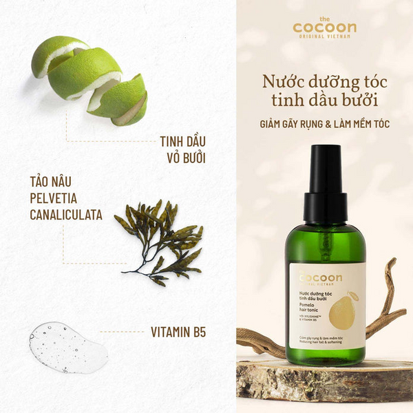 Nước Dưỡng Tóc Cocoon Tinh Dầu Bưởi 140ml