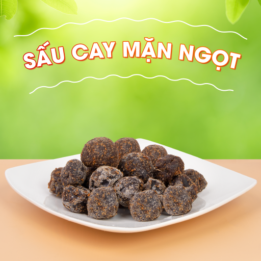 Ô Mai Sấu Cay Mặn Ngọt 200g