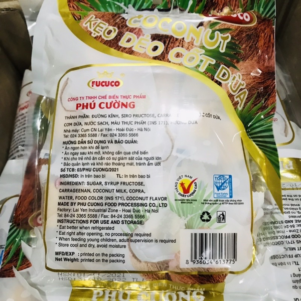 Kẹo Dẻo Xoài/ Cốt Dừa/ Trần Bì Kagumy 270g