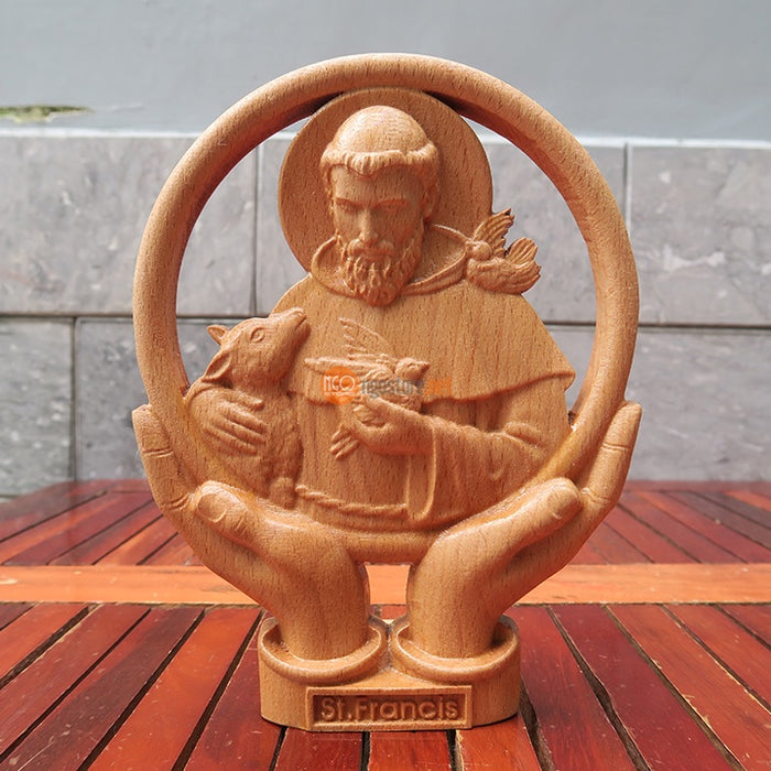 Wood Carving Catholic Icons