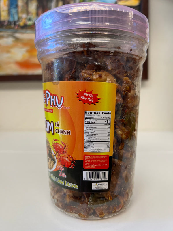 Ghẹ Rim Lá Chanh Ăn Liền - Đặc Sản Phan Thiết, 200g