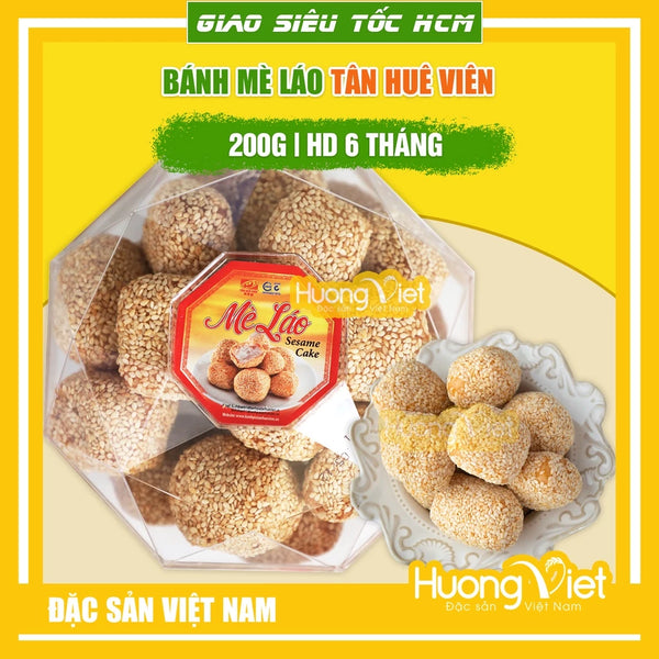 Bánh mè láo hộp kim cương Tân Huê Viên Sóc Trăng 200g