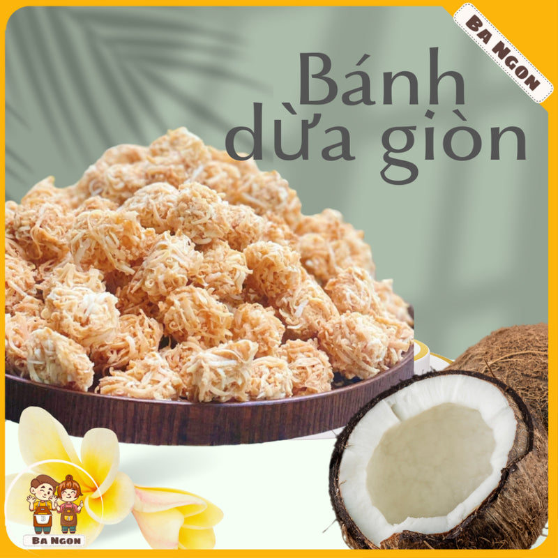 Bánh Cầu Dừa - Bánh Dừa Non