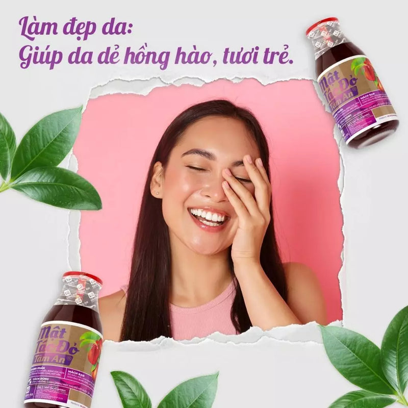 Mật Táo Đỏ Tâm An ÍCH MẪU 250ml