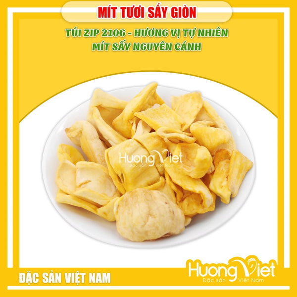 Mít sấy giòn nguyên cánh 210g