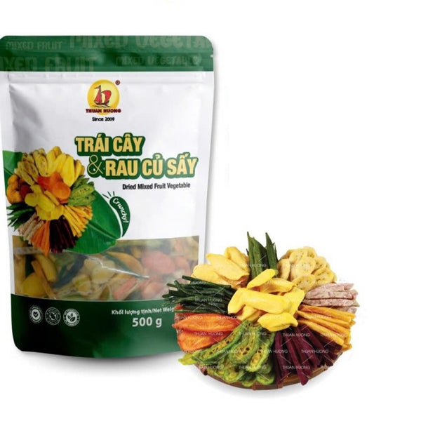 Rau Củ Sấy Không Đường Thuận Hương 500gr