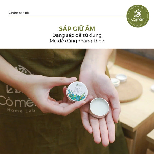 Sáp Giữ Ấm Cho Bé 10g